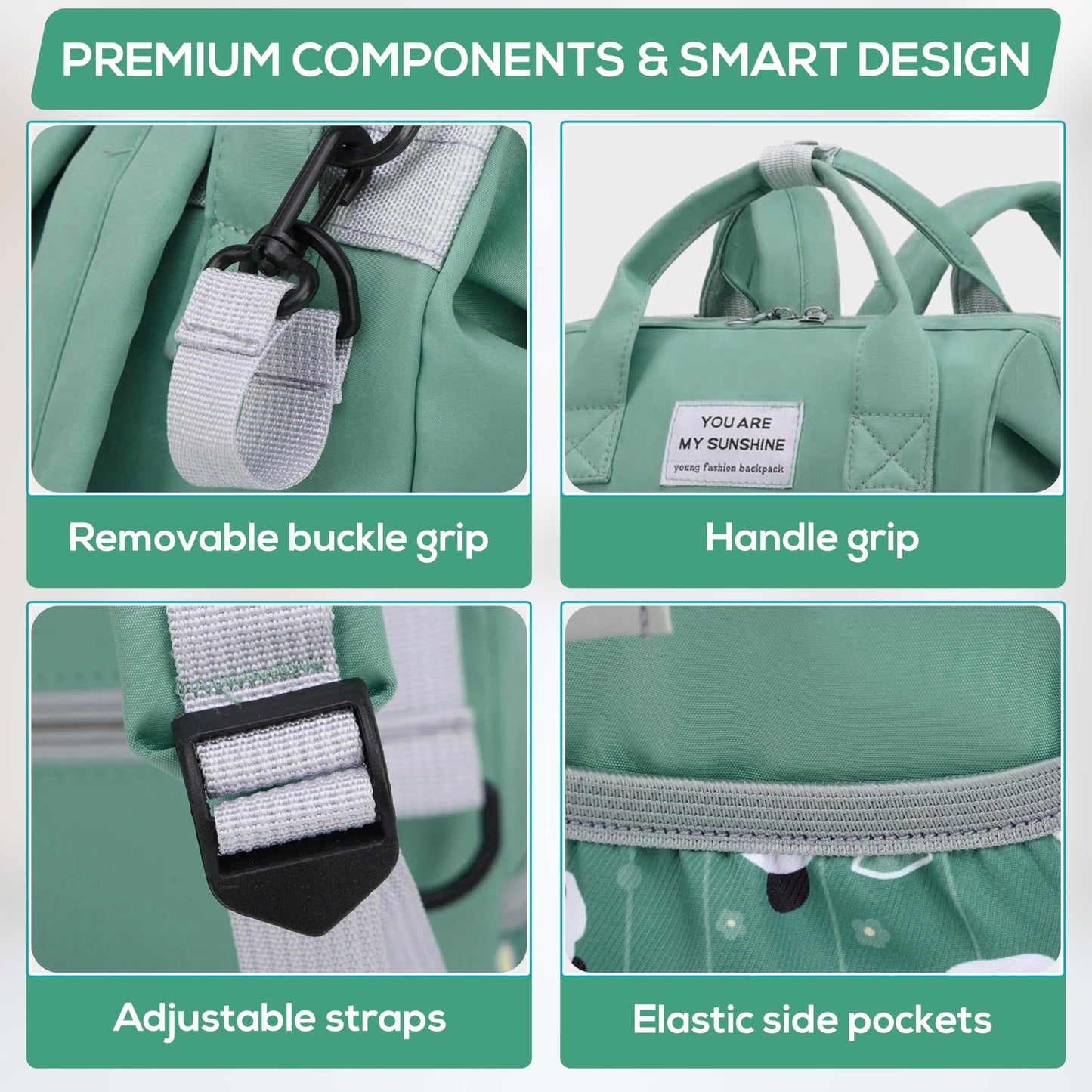 Small Diaper Bag Backpack - Baby Boy Diaper Bag - Multifunction Waterproof Baby Bags For Boys - Paaleras Para Bebe - Toddler Dia
