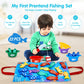 Gacoman Montessori Toys for 1 Year Old Boy Girl Birthday Gift- Cloth Fishing Game for Toddler1-3 for Grandkids with Stacking Cup