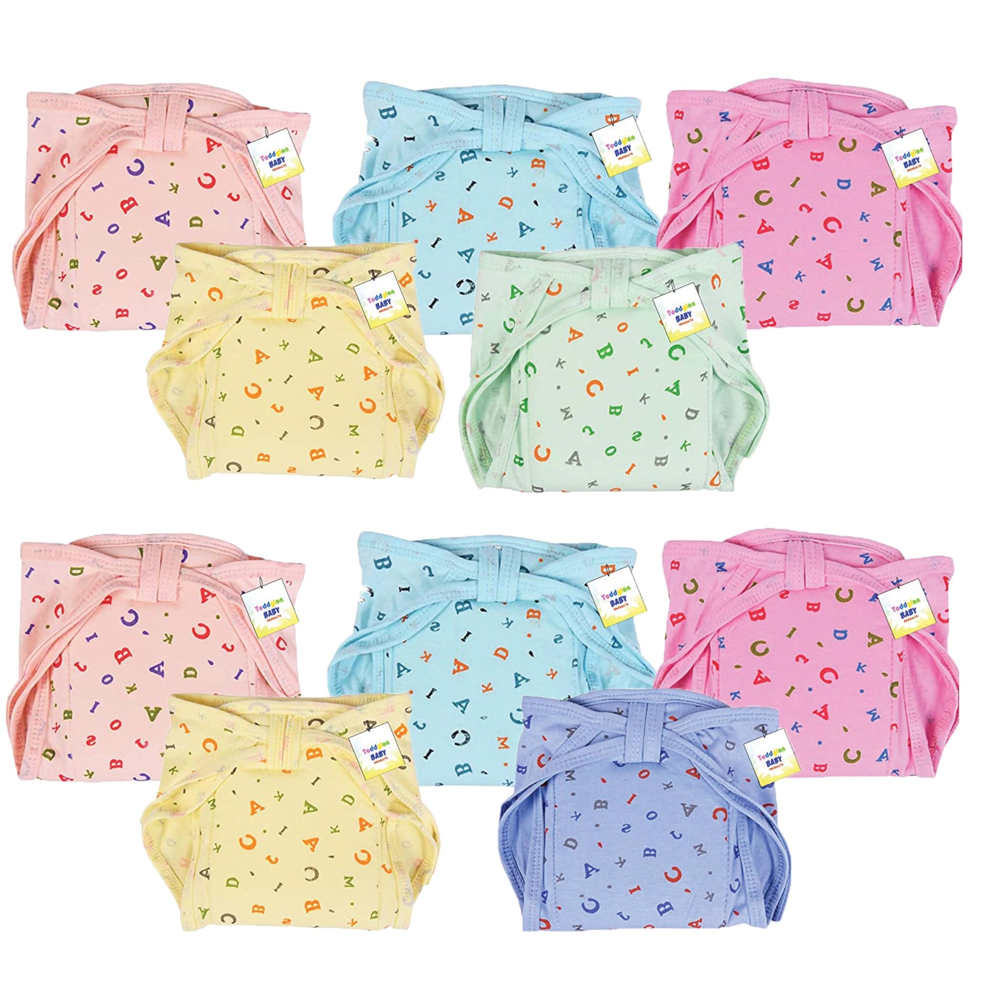 Toddylon Baby Products New Born Baby Clothes | Cloth Diapers | Langots | Nappies | Cotton | Reusable | Washable Nappy (06 Month