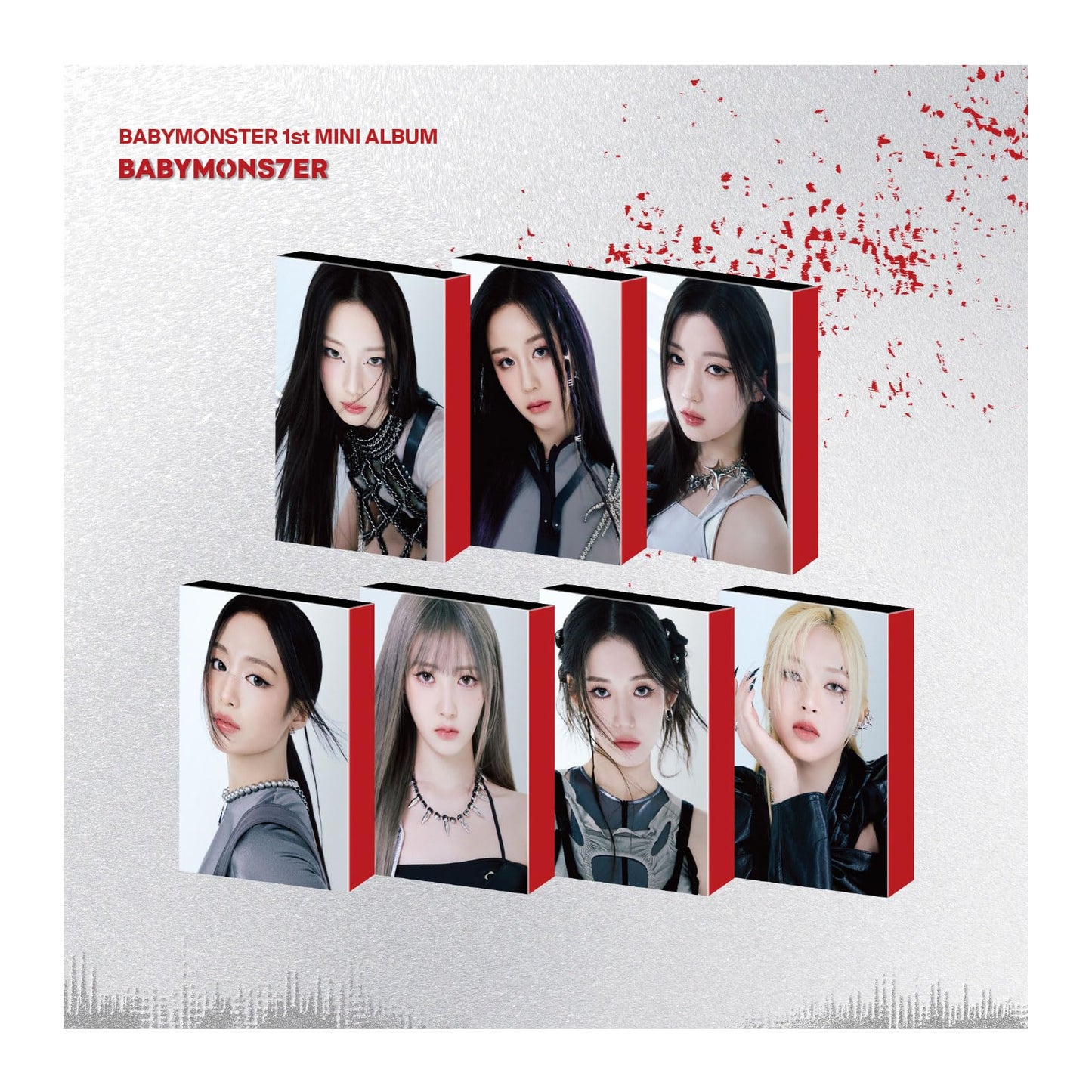 Babymonster Babymons7Er 1St Mini Album Contents+Photobook+Photocard+Etc+Tracking Sealed Bm (Yg Tag Chiquita Version)