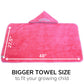 Ultra-Homes Princess Baby Bath Towel [Pink] Hooded Toddler Towels For Girls Up To 10 Years - Oversized Baby Towel With Super Abs