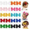 20Pcs 3 Inch Hair Bows For Girls Grosgrain Ribbon Toddler Hair Accessories With Alligator Clips For Toddlers Baby Girls Kids Tee
