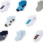 Luvable Friends Baby Boys Newborn And Terry Socks, Blue Brown, 6-12 Months Us