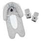 Travel Bug Baby & Toddler 3-Piece Head Support & Strap Covers Set For Car Seats, Strollers & Bouncers  (Koala)