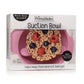 Primastella Unbreakable Silicone Non-Slip Bowl And Chew Spoon Set For Babies And Toddlers (Purple)