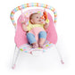 Bright Starts Baby Bouncer Soothing Vibrations Infant Seat - Removable -Toy Bar, Nonslip Feet, 0-6 Months Up to 20 lbs (Fancy Fa