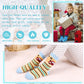 Eocom 6 Pairs Children'S Winter Warm Wool Animal Crew Socks Kids Boys Girls Socks (Car, 4-7X)