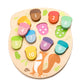 Tender Leaf Toys - How Many Acorns? - Count to 10 Number Wooden Puzzle Game - Counting, Sorting Activity Game for Children, Play