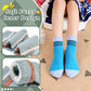 Children'S Winter Warm Wool Solid Color Socks Kids Boy Girls Thermal Crew Socks 6 Pairs (6 Pairs Stripe, 4-7 Years)