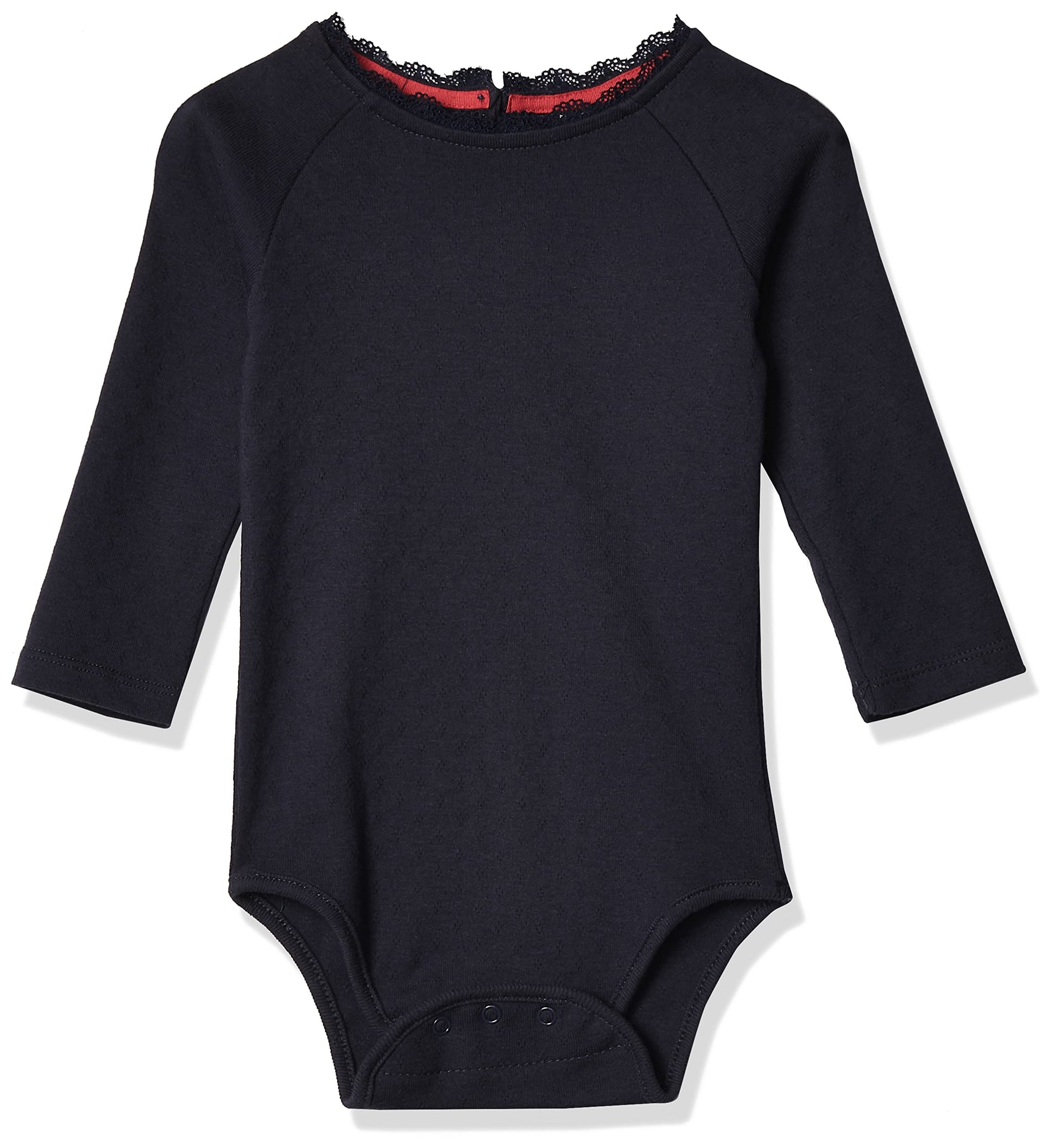 OshKosh Bgosh Baby Girls Knit Bodysuit 11424010, Navy, 24M