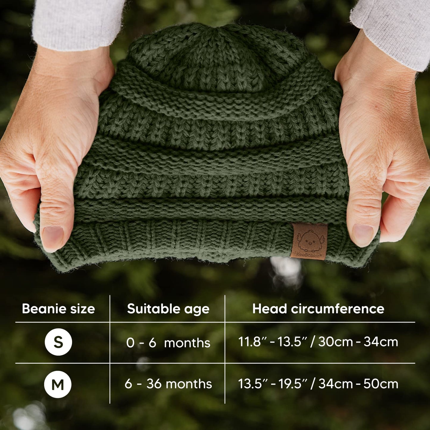 3-Pack Baby Beanies, Baby Hats - Newborn Hats, Baby Boy Hats, Baby Girl Hats For Winter (Urban)