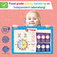 Simply Magic 5 Placemats For Kids - Kids Placemats Non Slip, Washable Reusable Toddler Placemats, Educational Placemats: Money,