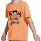 Lazychild It'S Just A Bunch Of Hocus Pocus Halloween T Shirt Toddler Boys Girls Sanderson Sister Graphic Tee Shirts(Orange,110)