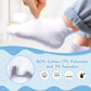 Hyzgb Kids Socks Boys Girls Non Slip With Grippers 5-6-7 Years Old 12 Pairs Cotton Toddler White Ankle Grippy Socks For Little K