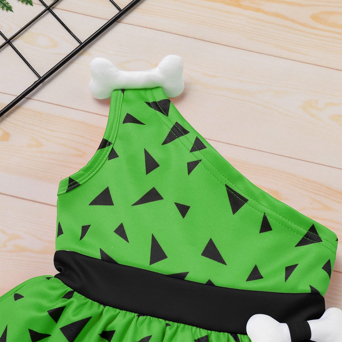 Obeeii Kids Caveman Costume Toddler Baby Girl Boy Bamm-Bamm Costume The Fred Caveman Costume For Halloween Cosplay Birthday Part