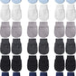 18 Pairs Newborn Baby Mittens Infant Toddler Gloves No Scratch Mittens Gloves For 0-6 Months Baby Boys Girls
