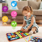 Toddler Busy Board, Montessori Busy Board for Toddlers 3+ Years Old, Sensory Activity Board for Fine Motor Skills, Sensory Board