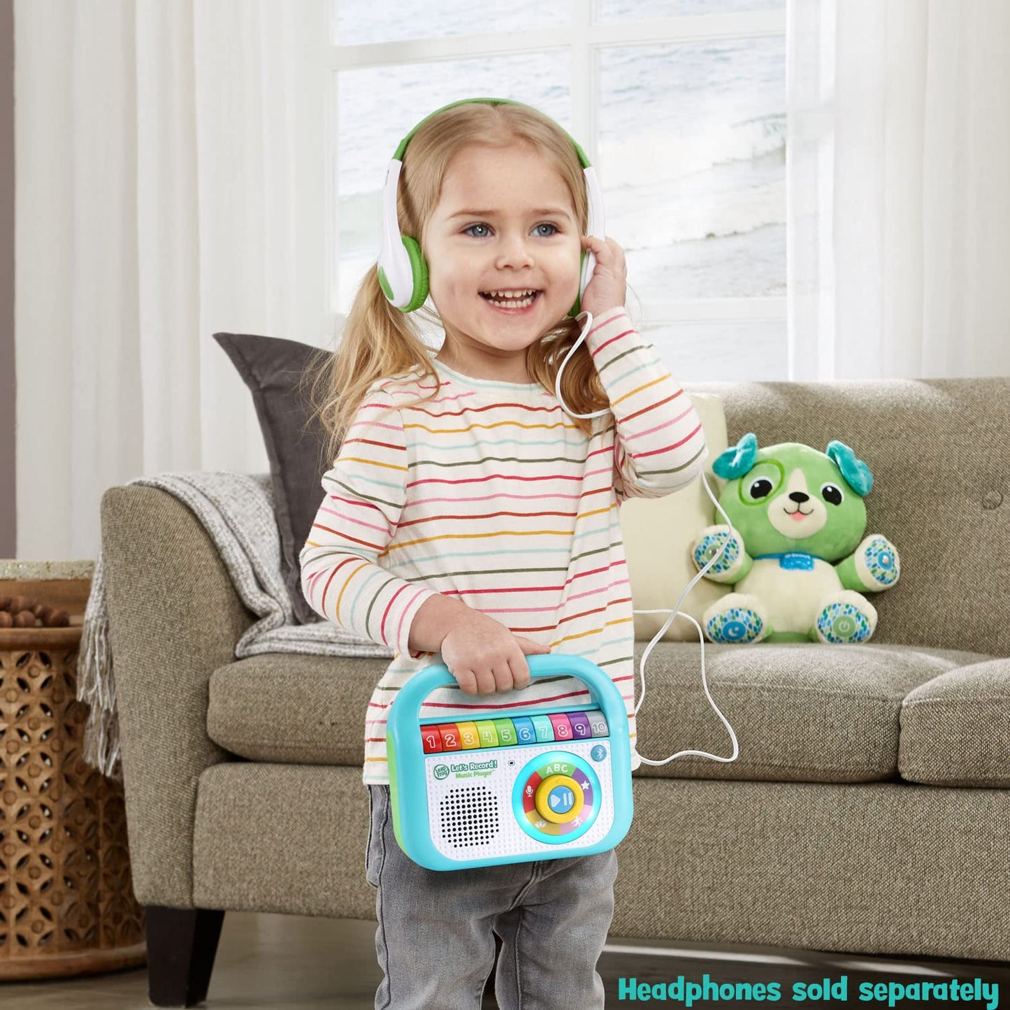 LeapFrog Lets Record Music Player, Teal