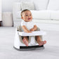 Ingenuity Baby Base 2-in-1 Booster Feeding and Floor Seat with Self-Storing Tray - Cashmere