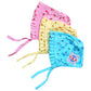 V.B.K Baby Soft Pure Hosiery Fabric Caps With Tai Knot Hat/Topi, Pack Of 3, Hosiery Soft Fabric, Multicolor (03 Months)
