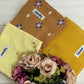 Tokabear 100% Cotton Reusable Baby Wipes/Washcloth (Set of 3) (Lemoney Zest Collection)