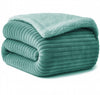 VAS COLLECTIONS Ultra Soft Baby Blanket | Flannel + Sherpa | 2Layer AllSeason AC Sheet for Newborns (024 M)  Green