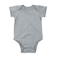 i Play. by green sprouts Baby Boys Organic Adjustable Bodysuit and Toddler T Shirt Set, Gray, 12Mo US