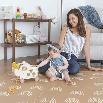 Childlike Behavior Baby Play Mat- Play Pen Tummy Time Mat & Crawling Mat Foam Play Mat For Baby With Interlocking Floor Tiles 72