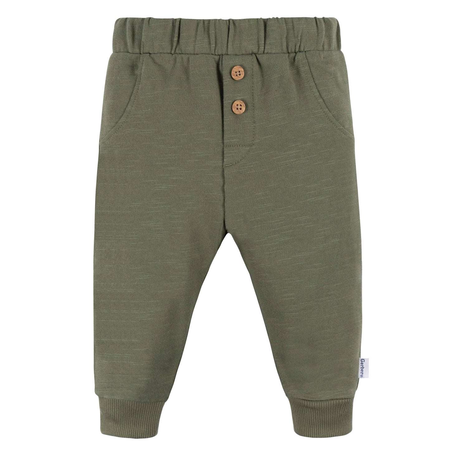 Gerber Baby Boys' Jogger Set, Wild, 3-6 Months
