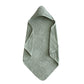 Mushie Baby Hooded Towel | Organic Cotton (Moss)