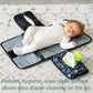 Lil Fox Portable Changing Pad - One-Hand Diaper Change Pad for Baby Diaper Bag or Changing Table. Unisex Baby Shower Gifts, Newb