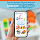 Skoolzy Toddler Peg Board 38 pcs - Pegboard for Toddlers - Stacking Peg Board - Montessori Learning Toys for Toddlers 2+