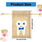 Tooth Fairy Bag Pouch For Boys And Girls To Place Under Pillow Milk Teeth Container Box For Toothfairy Tooth Holder Keepsake Gif