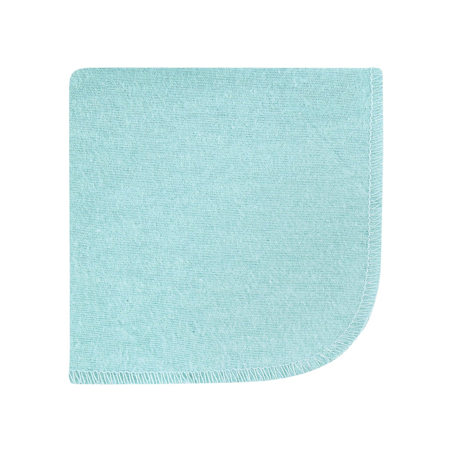 Hudson Baby Unisex Baby Flannel Cotton Washcloths, Happy Planets 12 Pack, One Size