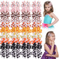 3 Inch Hair Bows For Baby Girls, Oaoleer 40Pcs Back To School Pinwheel Bows Grosgrain Ribbon Toddler Bows Clips Hair Barrettes A