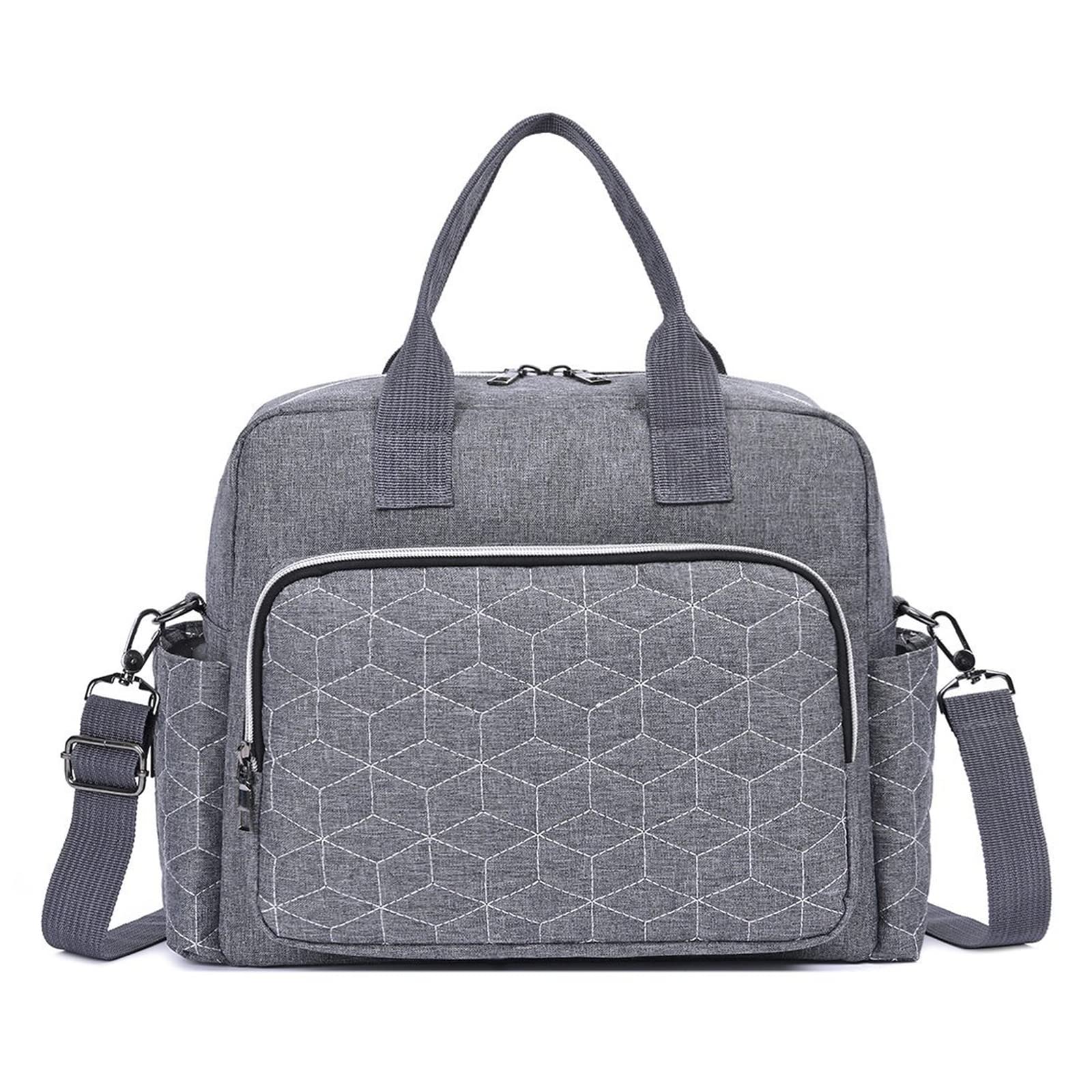 Diaper Bag Tote Baby Changing Bag Baby Bags For Mom Multifunction Travel Diaper Bag For Women(Grey2)