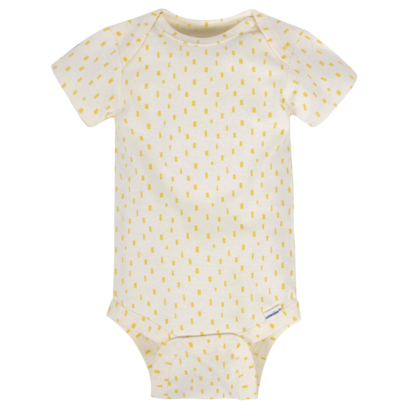 Gerber Baby Boy'S 8-Pack Short Sleeve Onesies Bodysuits, Blue Fox, 3-6 Months