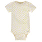 Gerber Baby Boy'S 8-Pack Short Sleeve Onesies Bodysuits, Blue Fox, Newborn