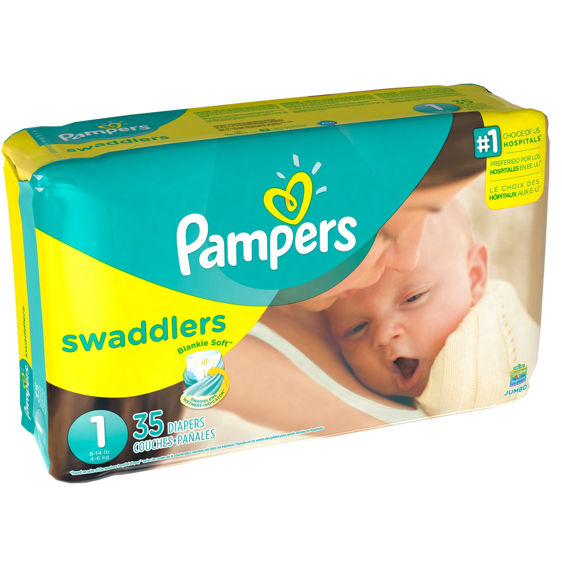 Pampers Swadlers Size 6