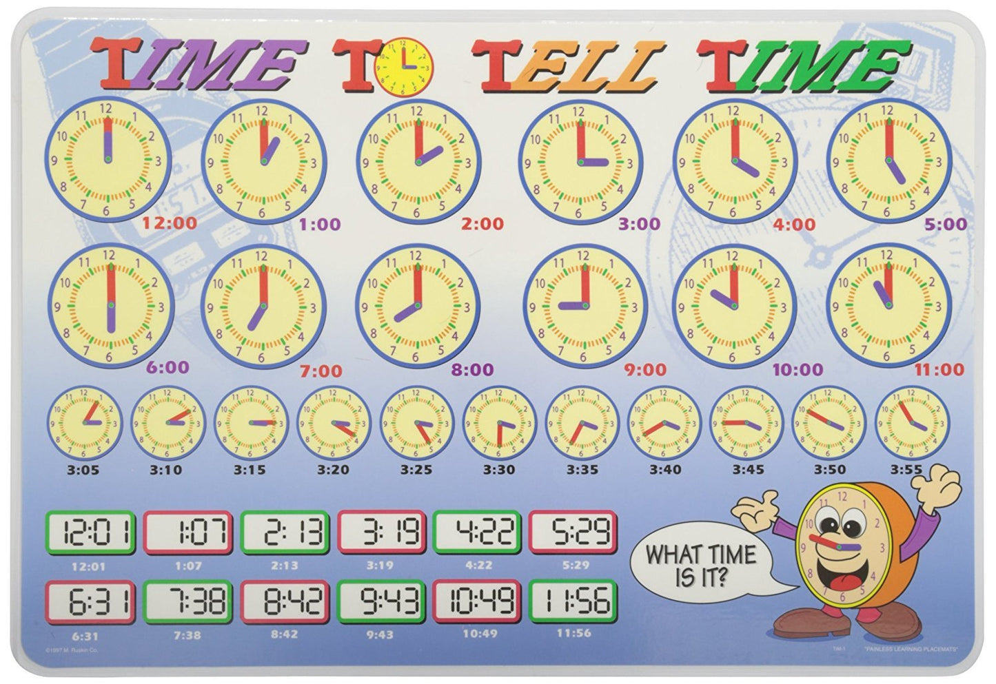 Painless Learning Place Mats