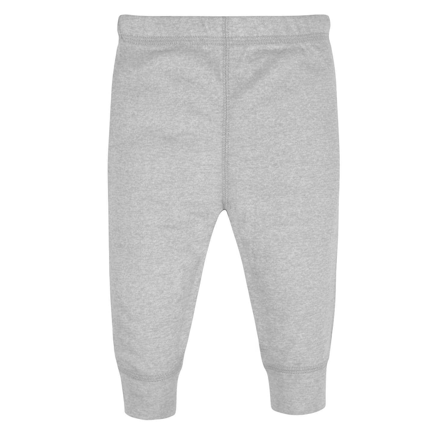 Gerber Baby Boys' Multi-Pack Pants, Gray Heather/Black, 3-6 Months