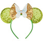 Eisyaa Mouse Ears Bow Headbands, Sequin Tinkerbell Minnie Ears Headband Glitter Party Fairy Wings Dress Up Princess Decoration C