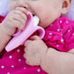Baby Banana The Original Teether-Toothbrush, Infant to Toddler, Made in USA, Butter-Soft Bristles for Gums and Teeth, Bendable F