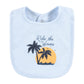 Hudson Baby Unisex Baby Cotton Bibs, Gone Surfing, One Size