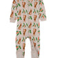 Leveret Kids & Toddler Footed Pajamas Boys Girls 100% Cotton Rabbit (Size 3 Years)