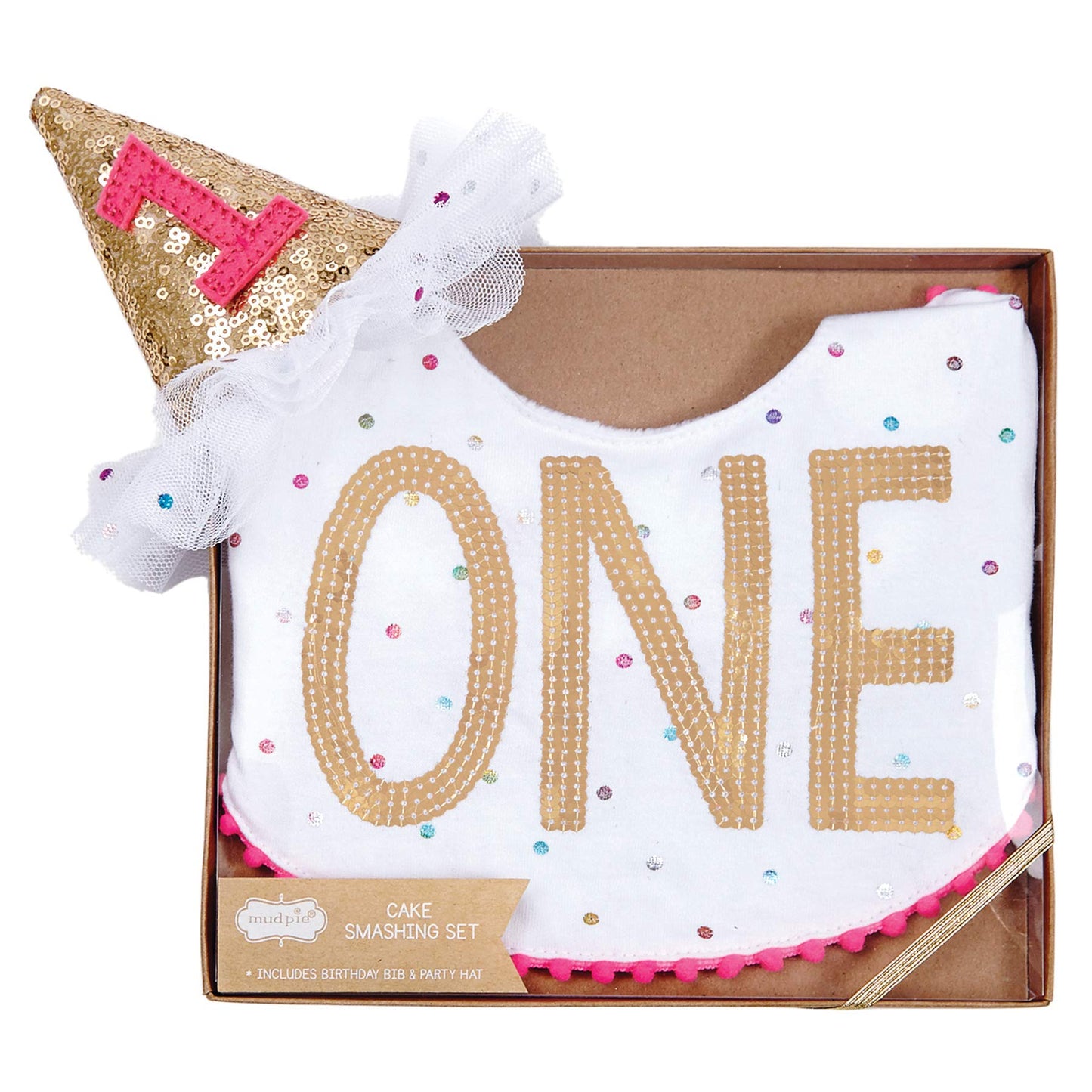 Mud Pie Baby Girls, One Sequins, One Size