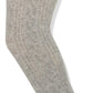 Jefferies Socks Baby Girls' Cable Tight, Grey Heather, 6-18 Months
