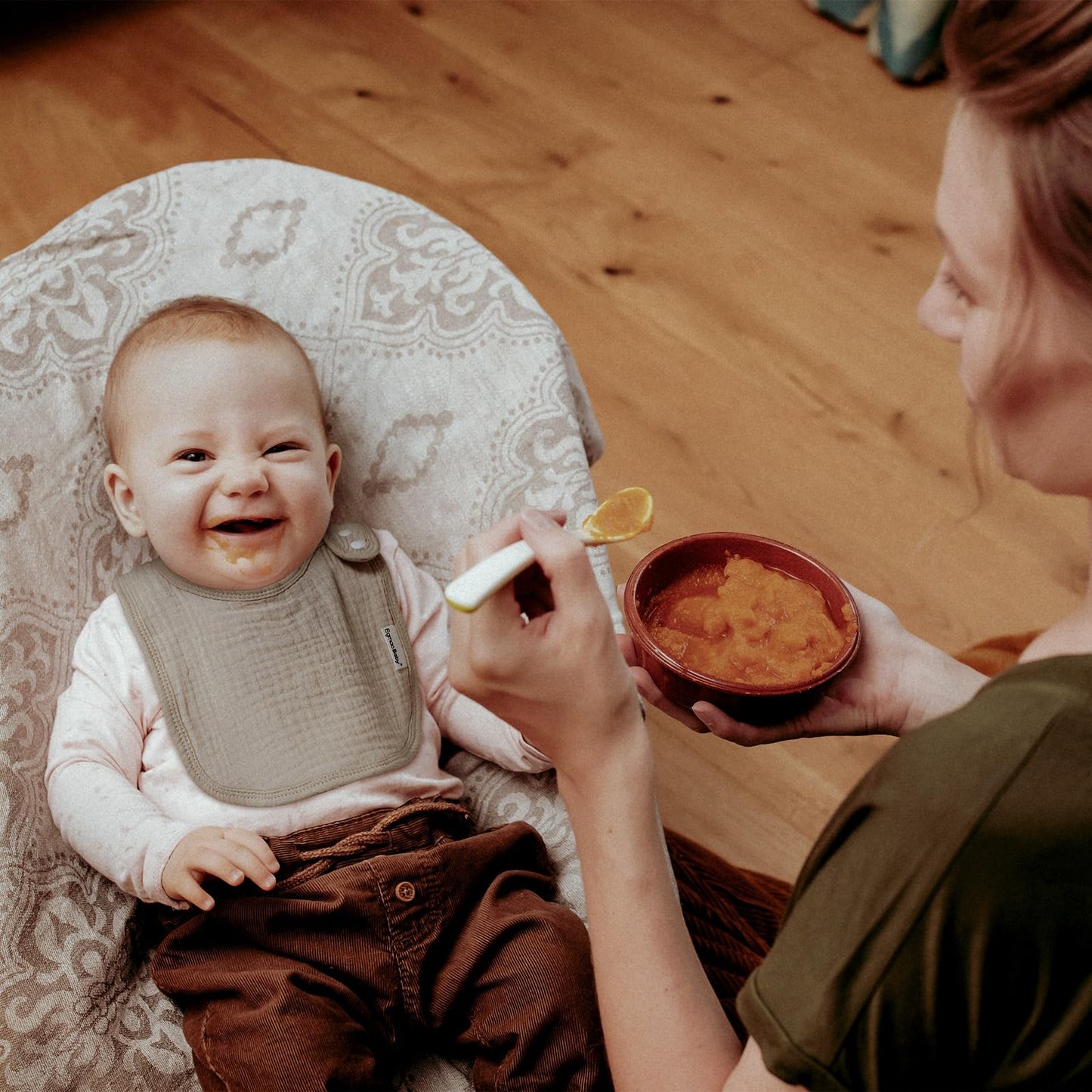 Muslin Bibs For Baby Boys Girls,Organic Muslin Baby Bib For Drooling And Teething,Soft Bandana Drool Bibs 5 Pack