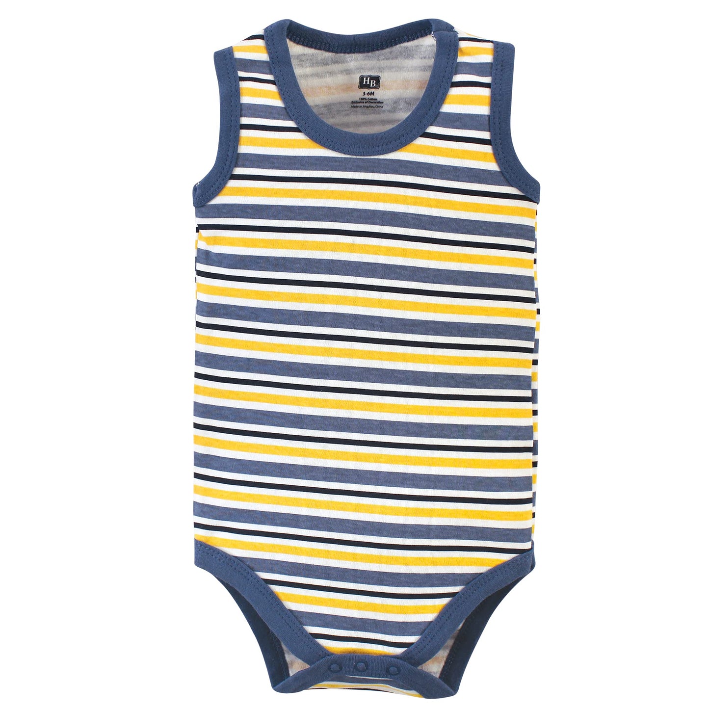 Hudson Baby baby girls Cotton Sleeveless Bodysuits and Toddler T Shirt Set, Sailor Dog, 12-18 Months US
