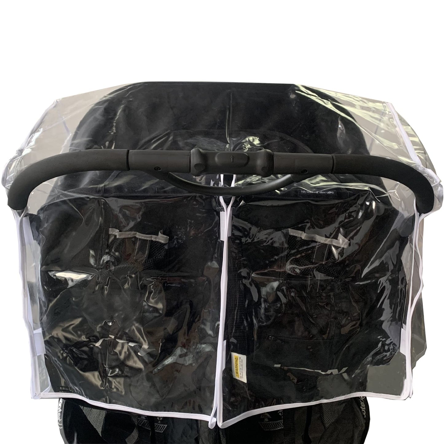 Universal Waterproof Twins Baby Pushchair Rain Cover Side By Side Double Pushchair Dust Proof Cover Baby Carriage Pram Accessori